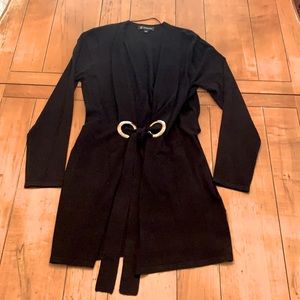 Black / Gold cardigan .Never worn. International Concept
